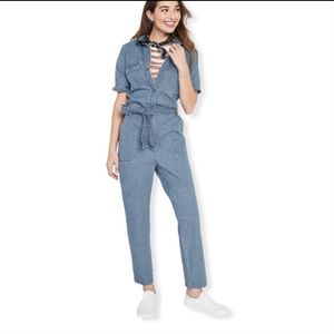 Old Navy XL TALL denim jean jumpsuit, NWT